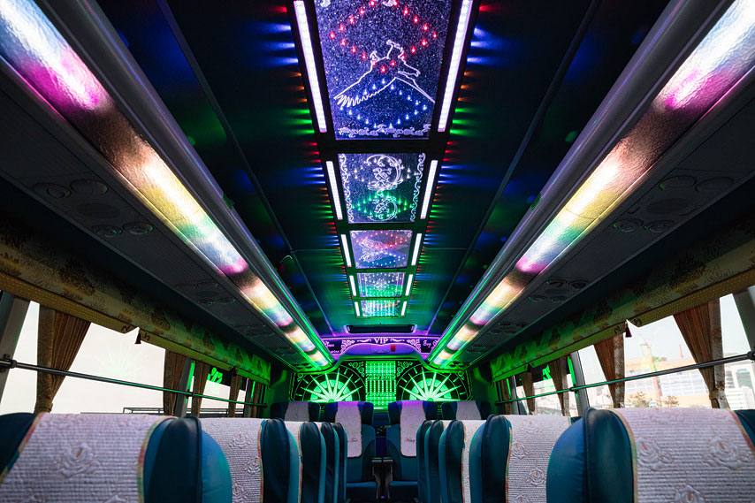 fancy bus