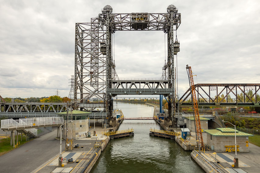 schleuse / lock, canal de la rive sud, montreal, kanada