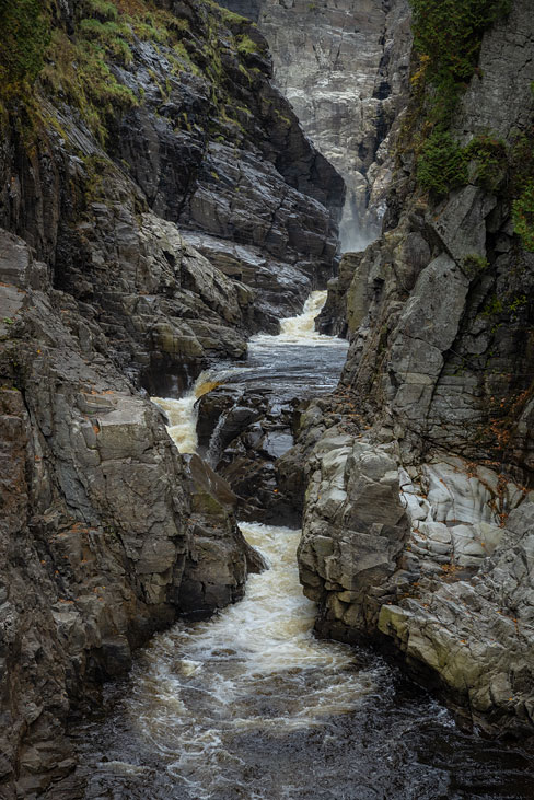 canyon sainte anne, beaupré, québec, kanada