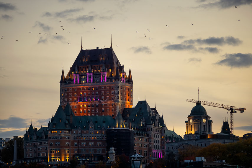 château frontenac, québec, kanada