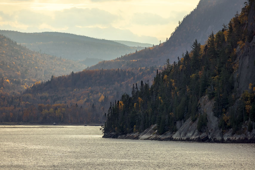 saguenay river, baie éternité, kanada