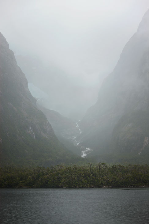 fog in the fijord